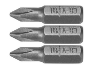 PUNTAS DESTORNILLADOR 1/4 25MM PH1 3PCS
