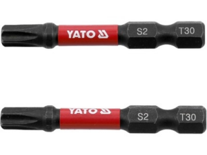 PUNTAS DE ATORNILLADOR DE IMPACTO 1/4 50MM T30 2PC