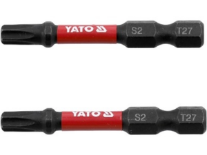PUNTAS DE ATORNILLADOR DE IMPACTO 1/4 50MM T27 2PC