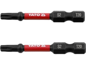 PUNTAS DE ATORNILLADOR DE IMPACTO 1/4 50MM T20 2PC