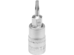 PUNTA DE VASO TORX 1/4' T8 L37MM