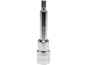 PUNTA DE VASO PARA LLAVE DE 1/2' M8 L100MM