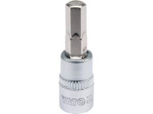 PUNTA DE VASO HEXAGONAL 1/4' 6MM L37MM