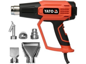 PISTOLA DE CALOR 2000W 50-600C 3 VELOCIDADES