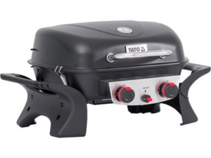 PARRILLA GAS PORTÁTIL YAKE 2 QUEMADORES, 5KW