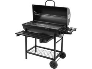 PARRILLA DE CARBÓN CON TAPA, PARRILLA 71X35 CM