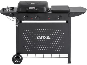 PARRILLA A GAS ASAHI 2+2, 5KW, 3 EN 1