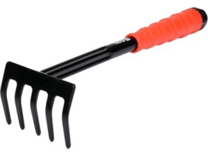 PALETA JARDIN RASTRILLO MANO DE JARDÍN 325MM