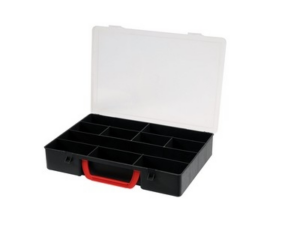 ORGANIZADOR 10 COMPARTIMENTOS 300x220x55MM