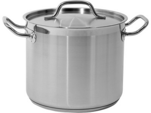 OLLA PROFUNDA CON TAPA INOX 24x20CM 9L