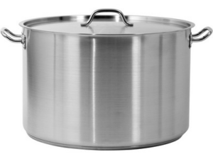 OLLA MEDIANA CON TAPA INOX 50x32CM 62,8L