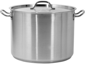 OLLA MEDIANA CON TAPA INOX 40x30CM 37,7L
