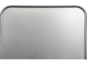 PLACA CORTACHISPAS METALICA GALVANIZADA PARA ESTUFA 50x65CM