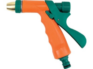 PISTOLA/RIEGO PULVERIZADORA AJUSTABLE 3 PATRONES/METAL+ABS JARDIN