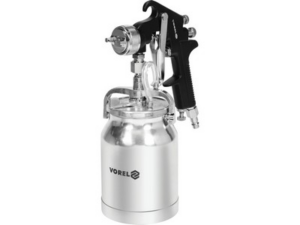 PISTOLA PINTURA CON DEPOSITO DE FLUIDO HVLP 1000ML