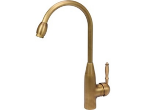 MEZCLADOR MONOMANDO DE FREGADERO RETRO BRONCE 1