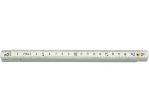 METRO REGLA PLEGABLE DE PLÁSTICO 1M