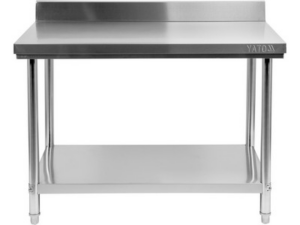 MESA DE TRABAJO PLEGABLE CON SALPICADURAS