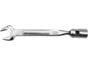 LLAVE DE VASO DE CABEZA GIRATORIA DE EXTREMO LLAVE FIJA DE 17 MM