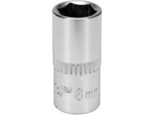 LLAVE DE ENCHUFE 8MM 1/4' 6PT CV REGULAR