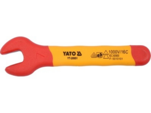 LLAVE DE BOCA ABIERTA AISLADA 7 MM VDE