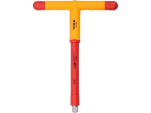 LLAVE CON MANGO EN T AISLADO 3/8' 200MM VDE