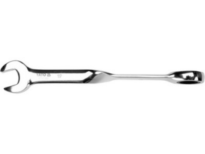 LLAVE COMBINADA DE CARRACA CON MANGO EN X DE 19 MM