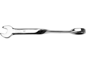 LLAVE COMBINADA DE CARRACA CON MANGO EN X DE 12 MM