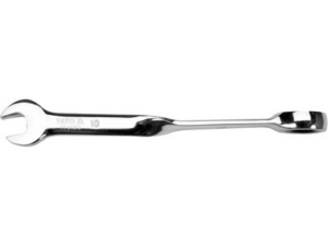 LLAVE COMBINADA DE CARRACA CON MANGO EN X DE 10 MM