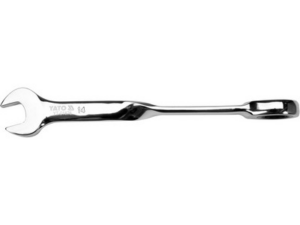LLAVE COMBINADA DE CARRACA CON MANGO EN X DE 14 MM
