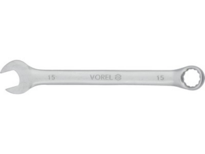 LLAVE COMBINADA CrV 15MM SATINADA