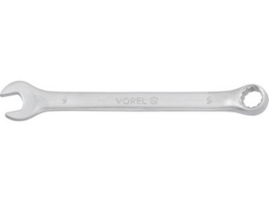 LLAVE COMBINADA CrV 9MM SATINADA