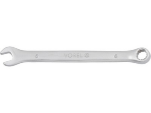 LLAVE COMBINADA CrV 6MM SATINADA