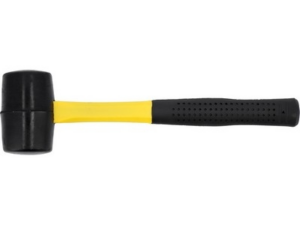 MAZO DE GOMA MANGO DE FIBRA DE VIDRIO 370G