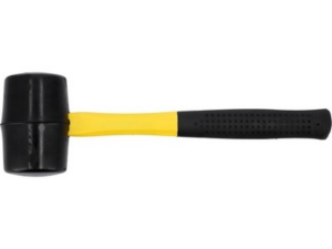 MAZO DE GOMA MANGO DE FIBRA DE VIDRIO 1000G