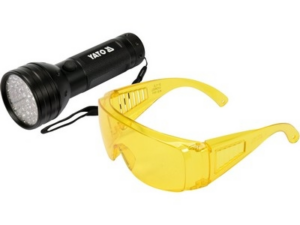 LINTERNA UV 51 LED Y GAFAS