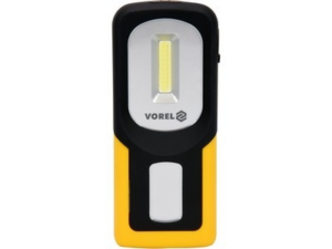 LINTERNA DE MANO GIRATORIA COB LED 3W RECARGABLE.