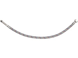 LATIGUILLO DE CONEXION TRENZADO INOX H/M 3/8' M10x1 500MM