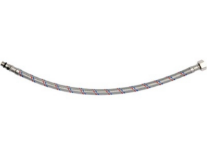 LATIGUILLO DE CONEXION TRENZADO INOX H/M 3/8' M10x1 400MM