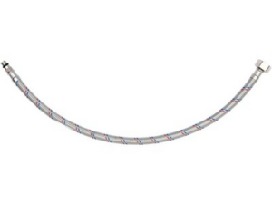 LATIGUILLO DE CONEXION TRENZADO INOX H/M 1/2' M10x1 500MM