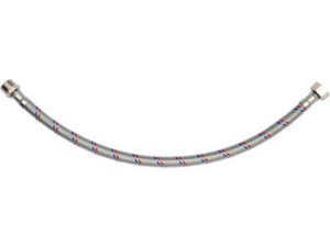 LATIGUILLO DE CONEXION TRENZADO INOX H/M 3/8' 3/8' 400MM