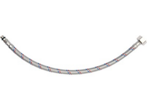 LATIGUILLO DE CONEXION TRENZADO INOX H/M 1/2' M10x1 400MM