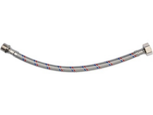 LATIGUILLO DE CONEXION TRENZADO INOX H/M 1/2' 3/8' 300MM