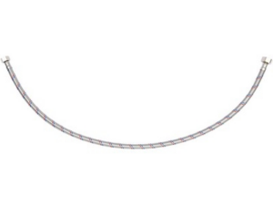 LATIGUILLO DE CONEXION TRENZADO INOX H/H 1/2' 3/8' 800MM