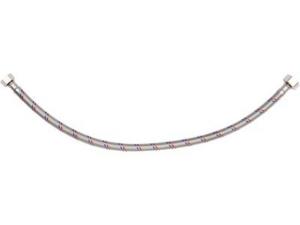 LATIGUILLO DE CONEXION TRENZADO INOX H/H 1/2' 3/8' 500MM