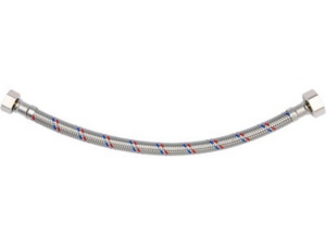 LATIGUILLO DE CONEXION TRENZADO INOX H/H 1/2' 3/8' 300MM