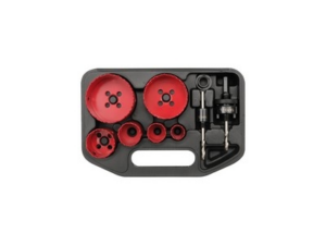 KIT DE SIERRA DE CORONA PARA ELECTRICISTA 9 PIEZAS