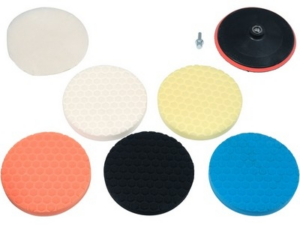 KIT DE ALMOHADILLAS PARA PULIR 180 MM, M14 8 PIEZAS