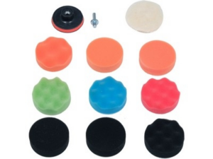KIT DE ALMOHADILLAS PARA PULIR 80 MM, M10 12 UDS