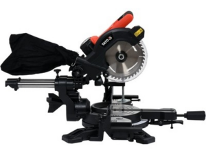 JUEGO DE SIERRA INGLETADORA 185MM 18V
